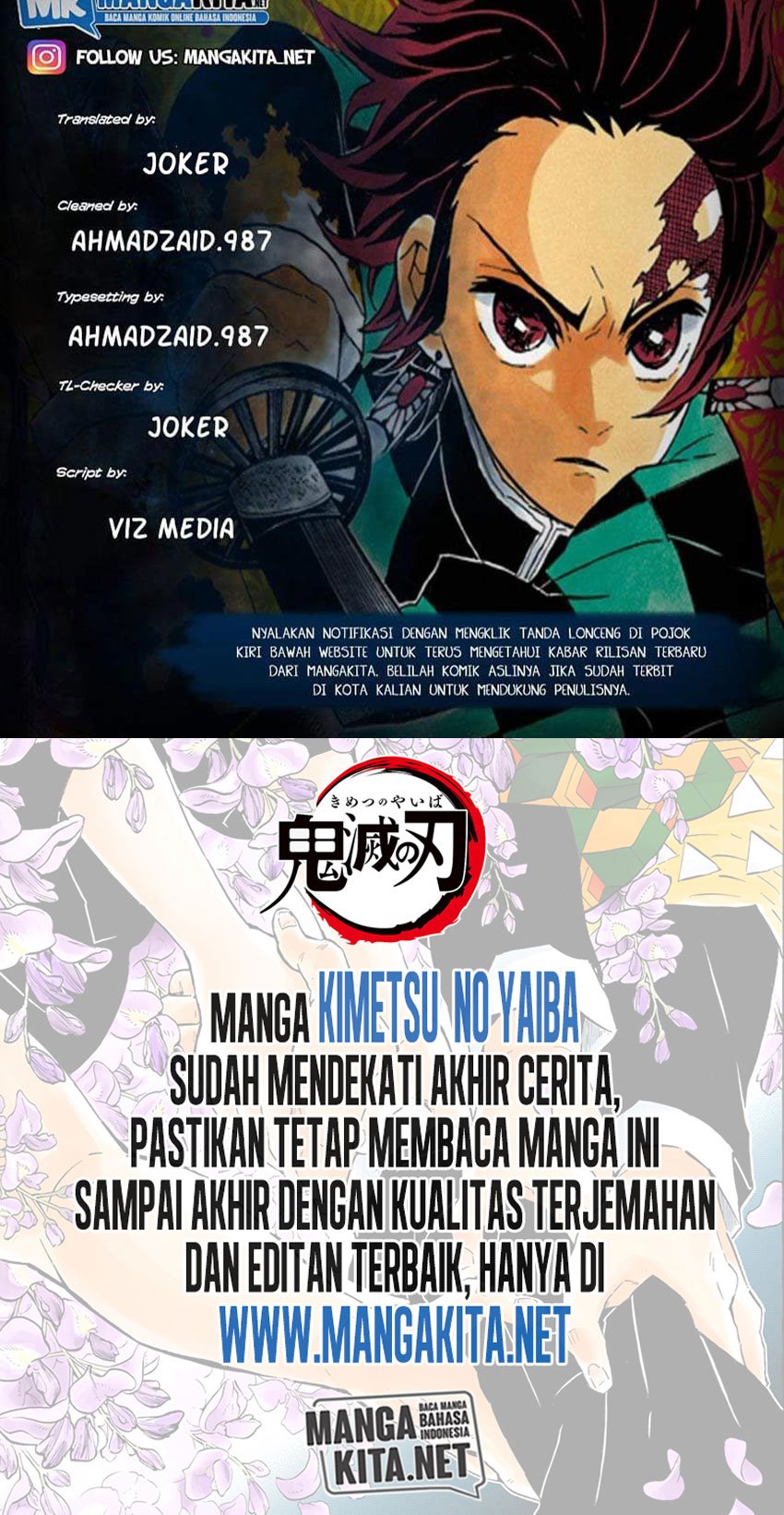 Kimetsu no Yaiba Chapter 203.5 Bahasa Indonesia